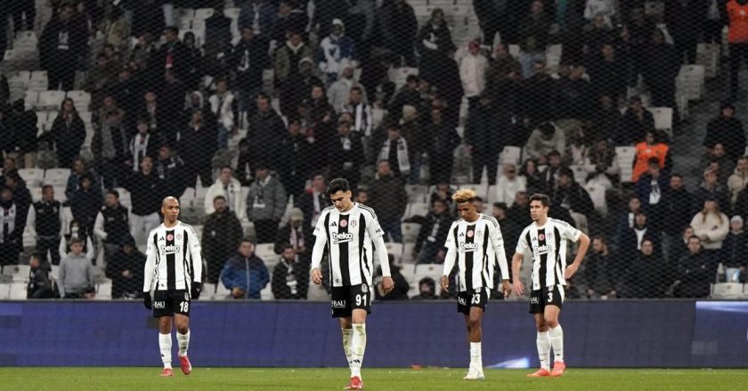 Beşiktaş son 5 maçta 11 puan kaybetti