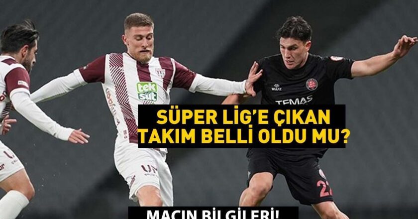 MAÇ ÖZETİ: Karagümrük Bandırmaspor maçında yaşananlar! Süper Lig’e yükselen takım belli oldu!