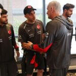 A Milli Takım’da bayramlaşma töreni yapıldı
