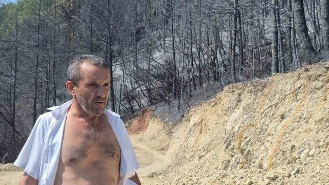 Ateşin neden olduğu yıkım AIR 6 tarafından görüldü