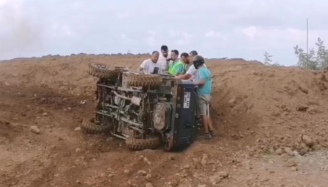 Artvin'deki offroad yarışlarındaki kalpler ağza ulaştı: 2 devrilmiş araç 3