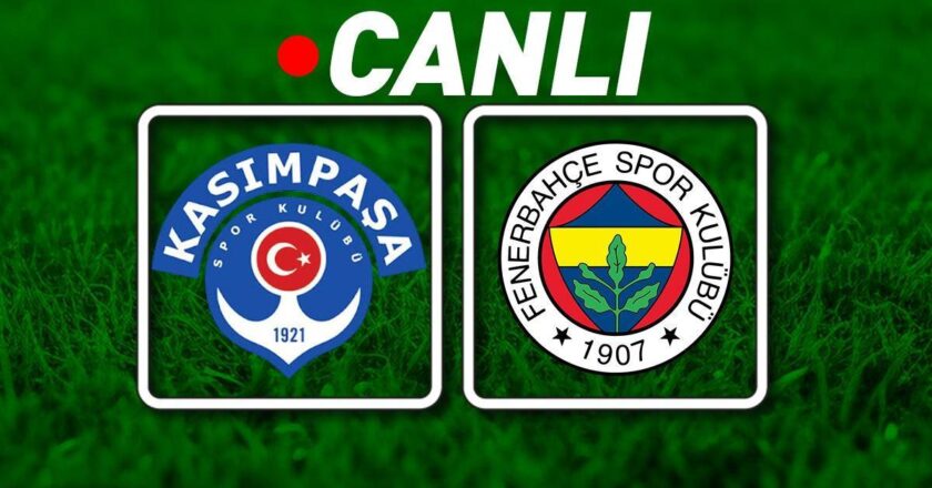 Kasımpaşa – Fenerbahçe Maçı Bein Sports 1 Canlı İzle TOD İzle | Kanarya, Kasımpaşa deplasmanında