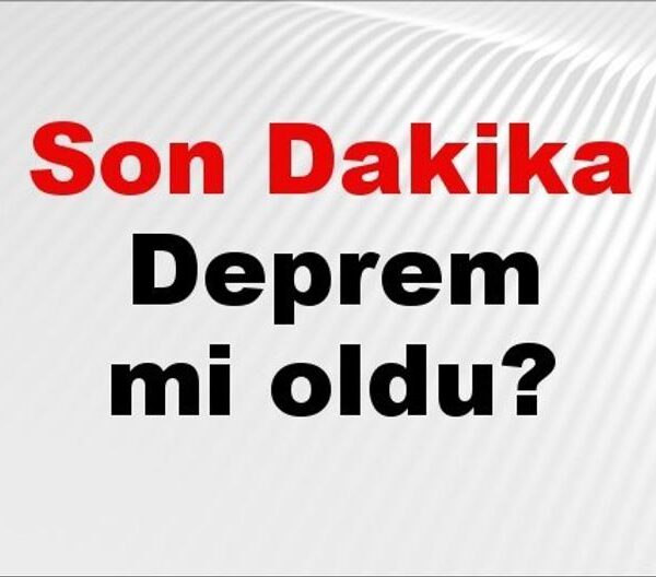 Son Dakika: Deprem Meydana Geldi! AFAD’dan 23 Kasım 2025’teki Son Gelişmeler