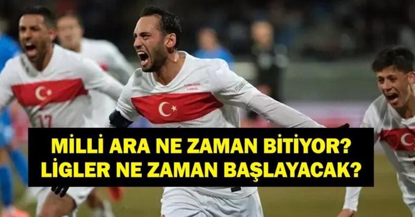 Ligler Ne Zaman Başlayacak? Milli Ara Ne Zaman Bitecek? Dünya Kupası’nda Türkiye’nin Rakipleri Kimler?
