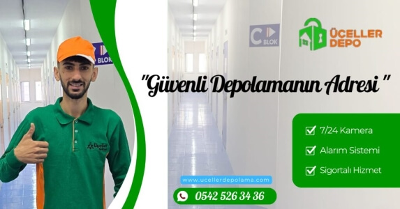 Profesyonel eşya saklama alanı ile güvenli aynı zamanda uzun dönemli depodlama seçenekleri