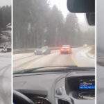 Uludağ karla kaplandı